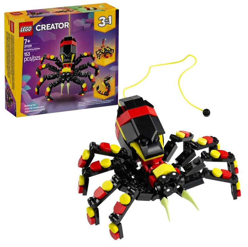 Creator Wild Animal: Surprising Spider - 31159, 153-pcs, Ages 7+ M3841