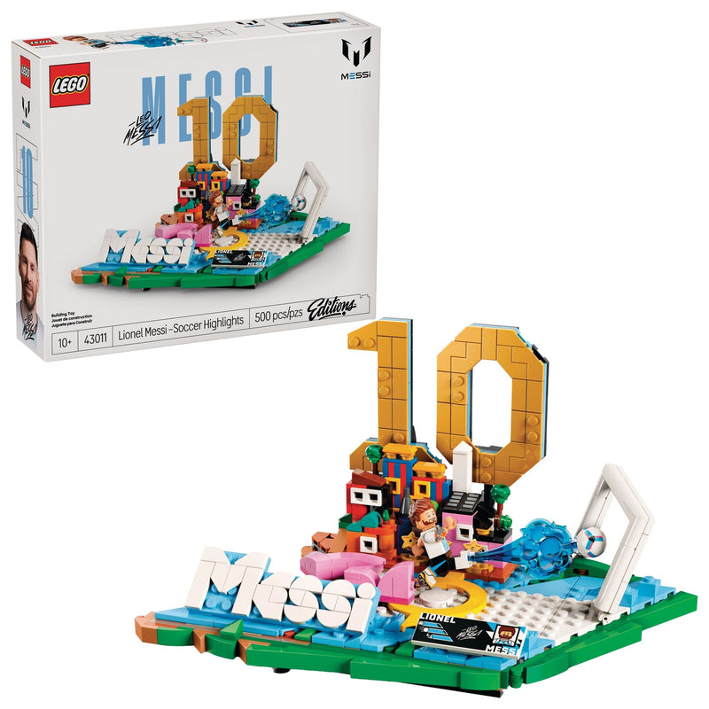 Editions Lionel Messi, Soccer Highlights - 43011, 500-pcs, Ages 10+ K9095