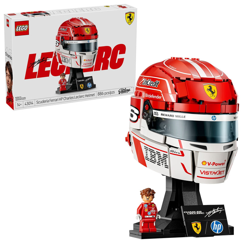 Editions Scuderia HP Charles Leclerc Helmet - 43014, 886-pcs, Ages 14+ P2837