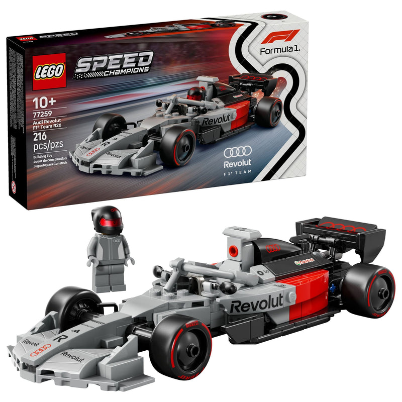 Speed Champions Revolut F1 Team R26 Race Car - 77259, 215-pc, Ages 10+ M1149