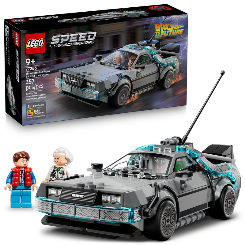 Speed Champions Time Machine From Back To The Future - 77256, 357-pcs, Ages 9+ M9066
