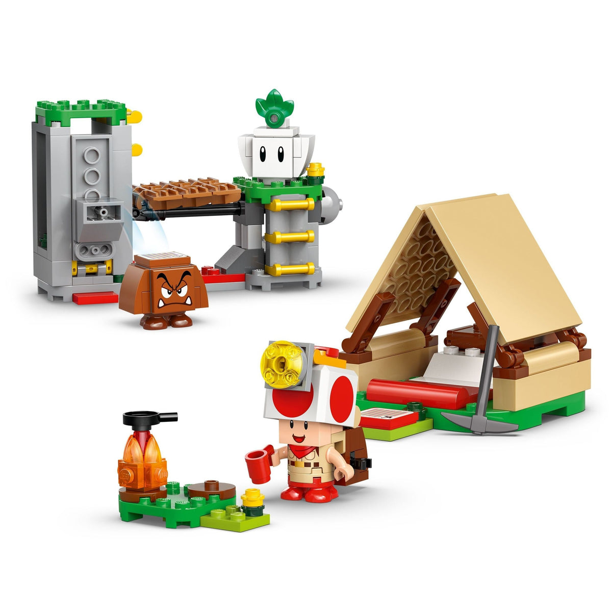Captain Toad's Camp - 72040, 159-pcs, Ages 6+