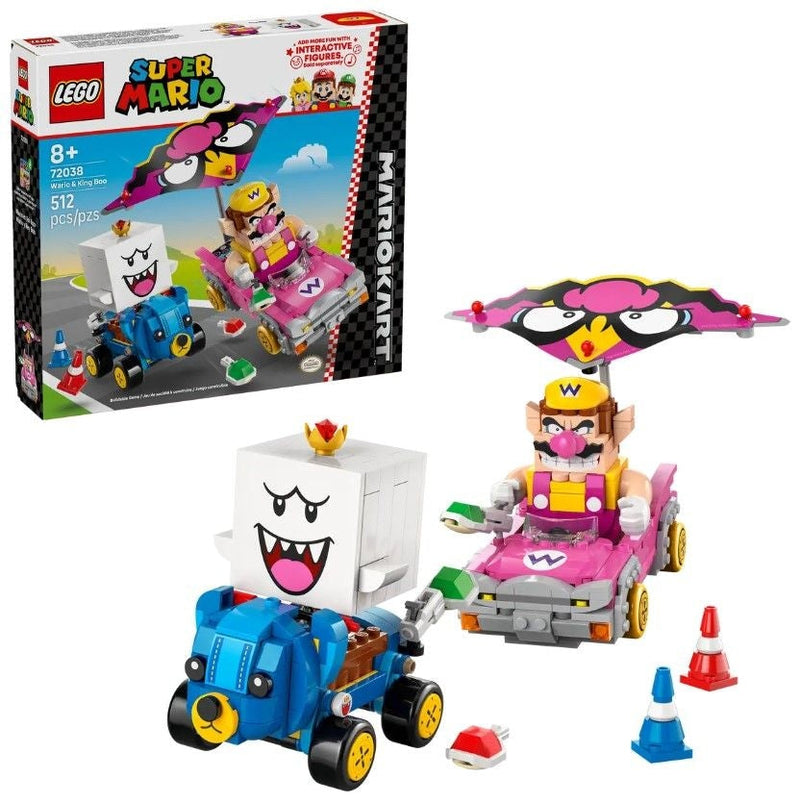Kart – Wario & King Boo - 72038, 512-pcs, Ages 8+ F7050