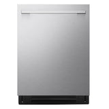 24 in. Smart FlushFit Top Control Dishwasher with QuadWash Pro
