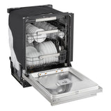 24 in. Smart FlushFit Top Control Dishwasher with QuadWash Pro
