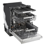 24 in. Smart FlushFit Top Control Dishwasher with QuadWash Pro