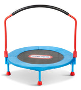 Outdoor/Indoor Portable Bounce Round Trampoline, 3-ft, Ages 3+, Blue