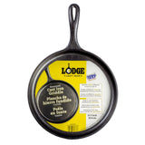 Seasoned Cast-Iron Griddle with Raised Edges, 10.5-in