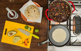 Seasoned Cast-Iron Griddle with Raised Edges, 10.5-in
