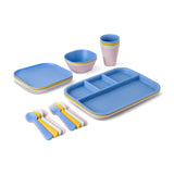 Kids' Plastic Dinnerware Set, Serves 4, 24-pc, Dishwasher Safe