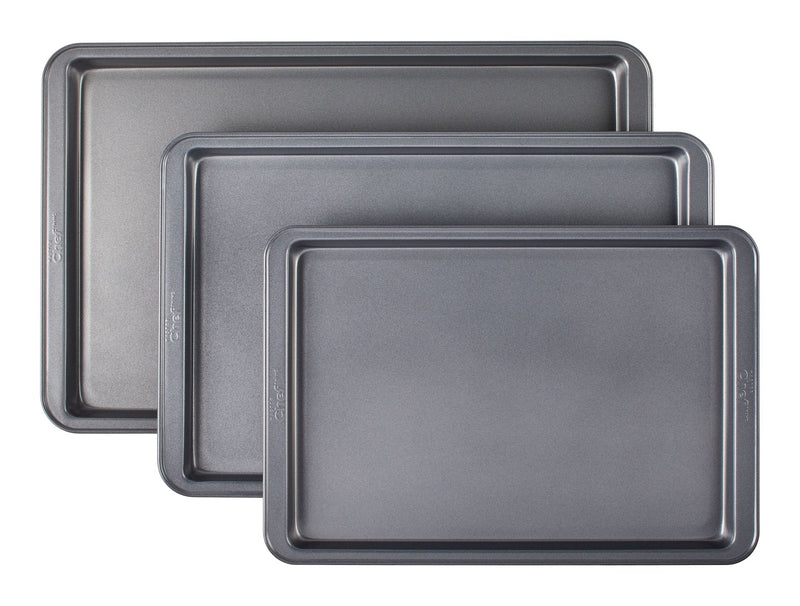 Baking Sheet Set, Assorted Sizes, 3-pc X6631
