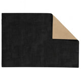 Faux Leather Reversible Placemats, Multi-Coloured, 12-in x 18-in, 4-pk