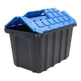 Heavy-Duty Polypropylene Flip Top Tote, 45-L