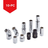 10-mm Socket Rail, 10-pc