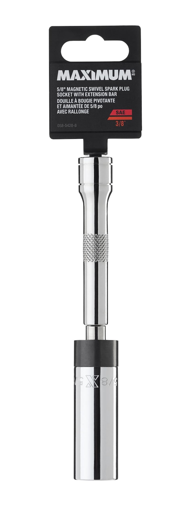3/8" Drive 5/8" Swivel Socket 6" Extension Bar