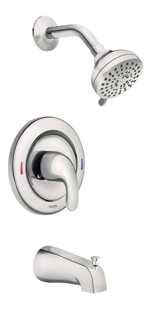 Adler Single Handle Tub Shower with Posi-Temp, Chrome V1255