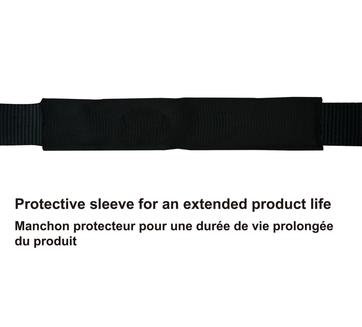 10,000-lb Axle Strap, with D-rings, 2-in x 31-in