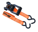 3,000-lb Heavy Duty Ratchet Tie Down Strap, 1.25-in x 14-ft, 4-pk
