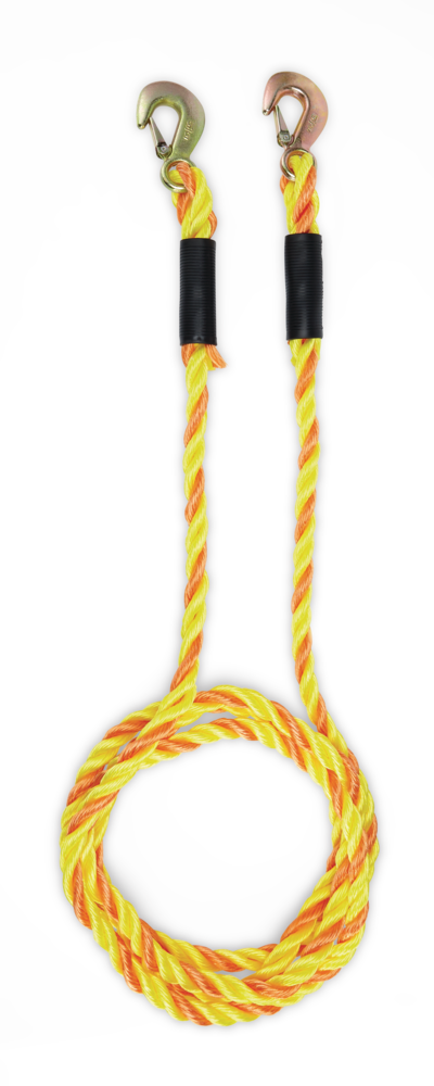 6,800-lb Tow Rope, with Rust-Resistant Hooks, 5/8-in x 14-ft
