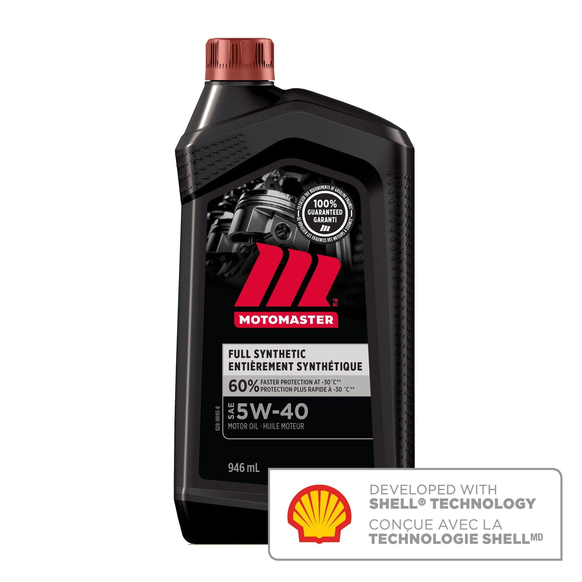 Full Synthetic 5W40 Synthetic Engine/Motor Oil, 946-mL