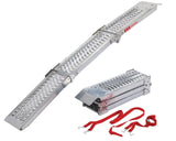 Tri-Fold Steel Loading Ramps, 72-in, 1000-lbs, 1-Pair