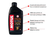 Twin Synthetic Gear & Chaincase Motorcycle Oil, 946-mL