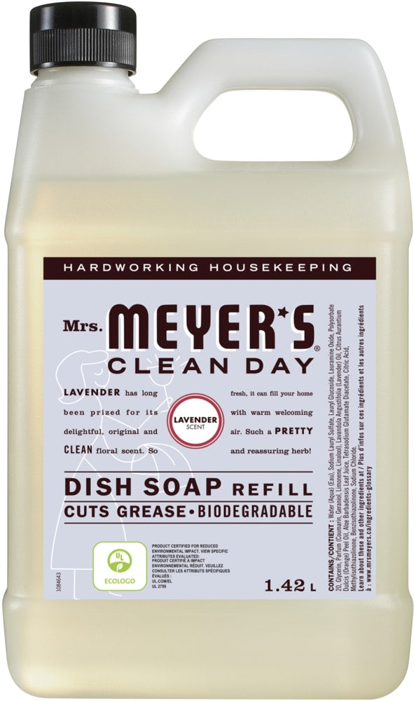 Clean Day Liquid Dish Soap Refill, Assorted Scents, 1.42-L H1764