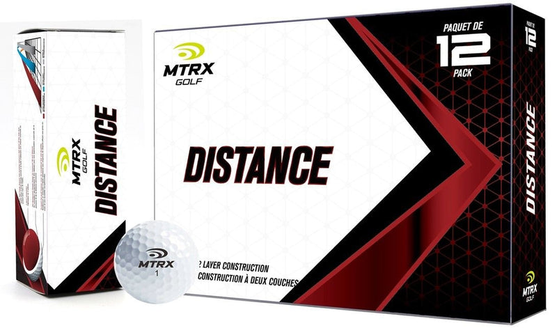 Distance Golf Balls, White, 12-pk C5155
