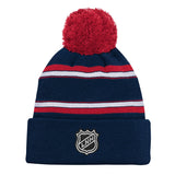 Jacquard Cuffed Knit Pom Toque, Youth