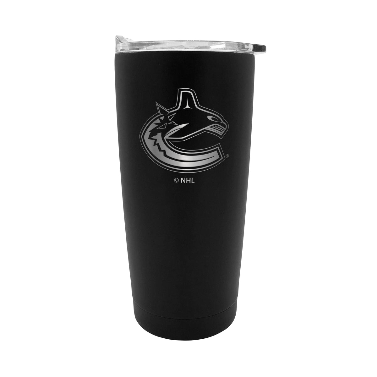 Executive Stainless Steel Insulated Travel Tumbler, Black, 20-oz