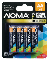 4-pk AA Alkaline Batteries, Long Lasting, All Purpose