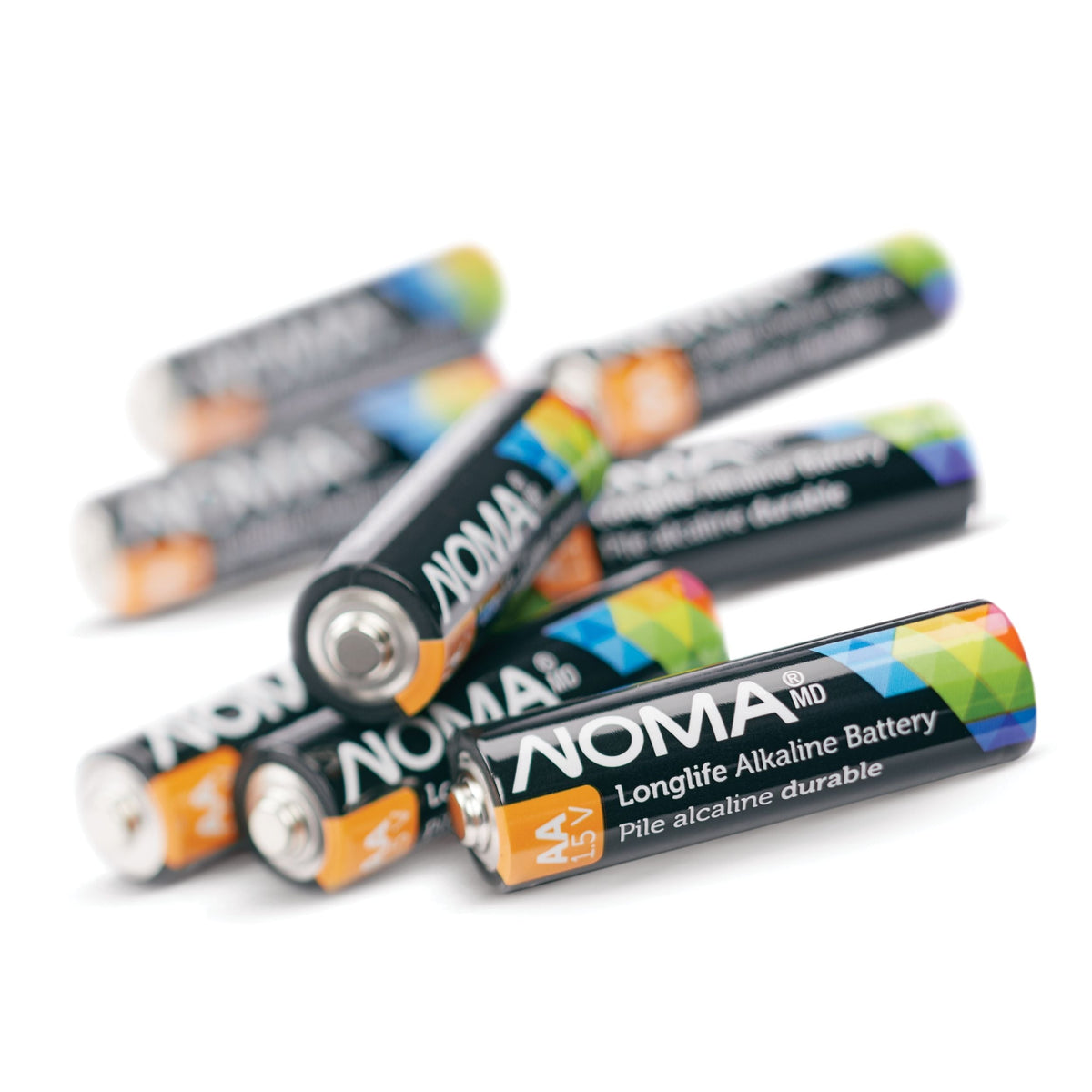 4-pk AA Alkaline Batteries, Long Lasting, All Purpose