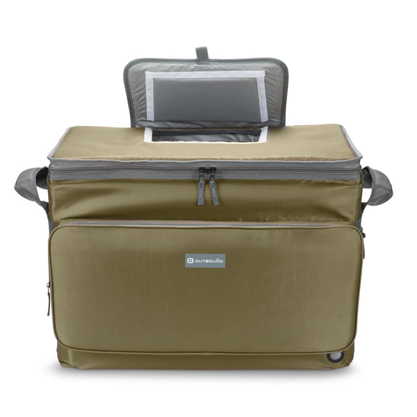 Soft Cooler, Olive, 96-Can, 67-L P6415