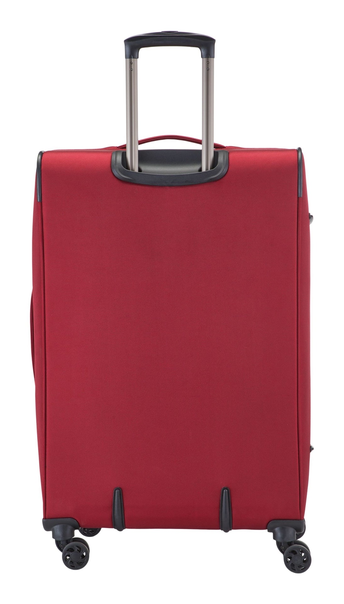 Softside Large Luggage, Wheeled, Red