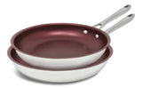 Clad Non-stick Fry Pans, 24 cm/28 cm, 2-pk, Induction Compatible Cookware