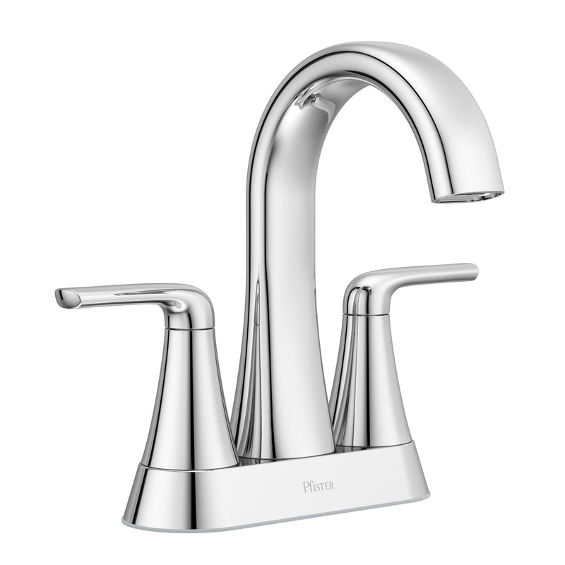 Raya 4-in Chrome Centerset Bathroom Sink Faucet D8136