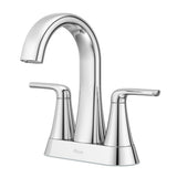Raya 4-in Chrome Centerset Bathroom Sink Faucet