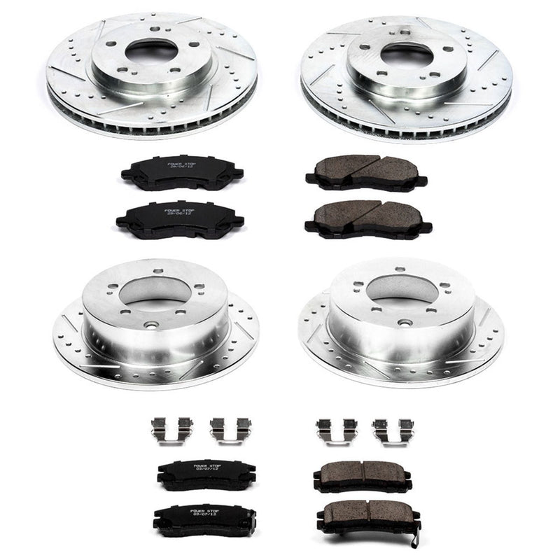 Z23 Evolution Sport Performance Brake Kit - Front & Rear (Part# K0-K5999) Z7958