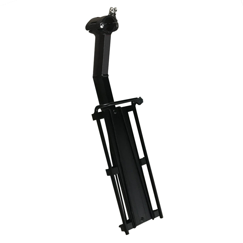 Alloy Seat Bike Cargo Rack, Black A7001