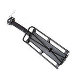 Alloy Seat Bike Cargo Rack, Black