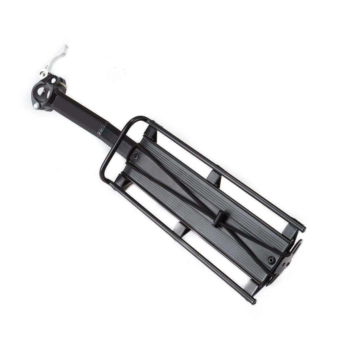 Alloy Seat Bike Cargo Rack, Black