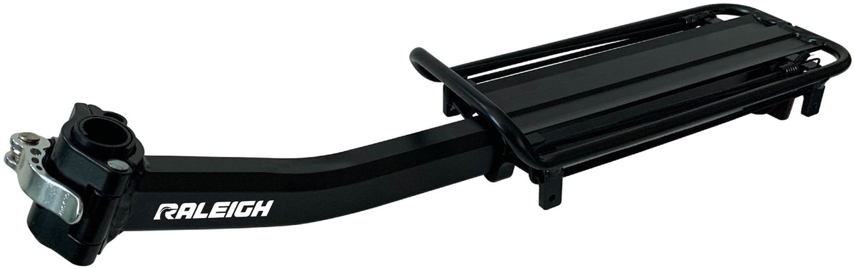 Alloy Seat Bike Cargo Rack, Black