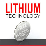 CR2032 Lithium Coin Batteries, 8-ct