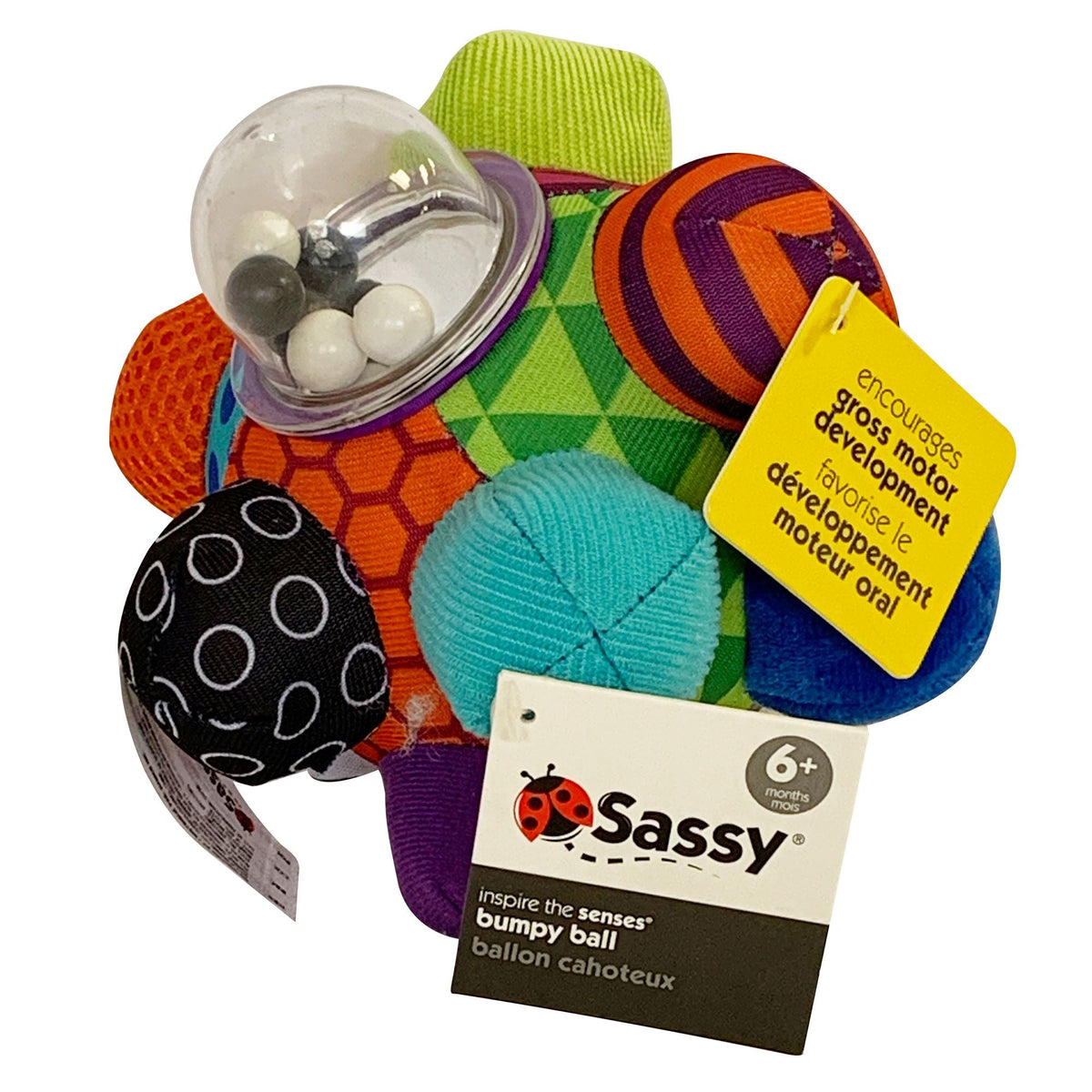 Bumpy Ball for Babies, Multi-Colour, Ages 6m+