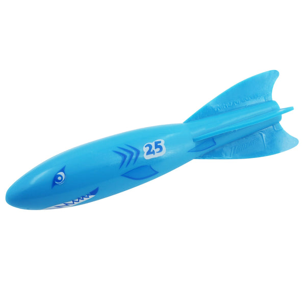 Torpedo Beast Underwater Pool Diving Toys, Multi-Coloured, Assorted, 4-pk, Ages 3+, for Beach/Pool Fun Activities H816