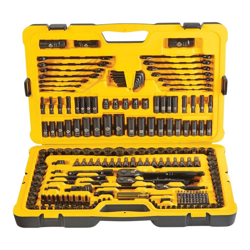 Professional Grade Black Chrome Socket Set, 274-pc, SAE/Metric I2399