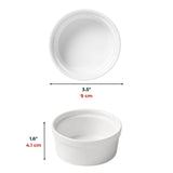 Gourmet Bistro Ramekin, 4 Piece, White