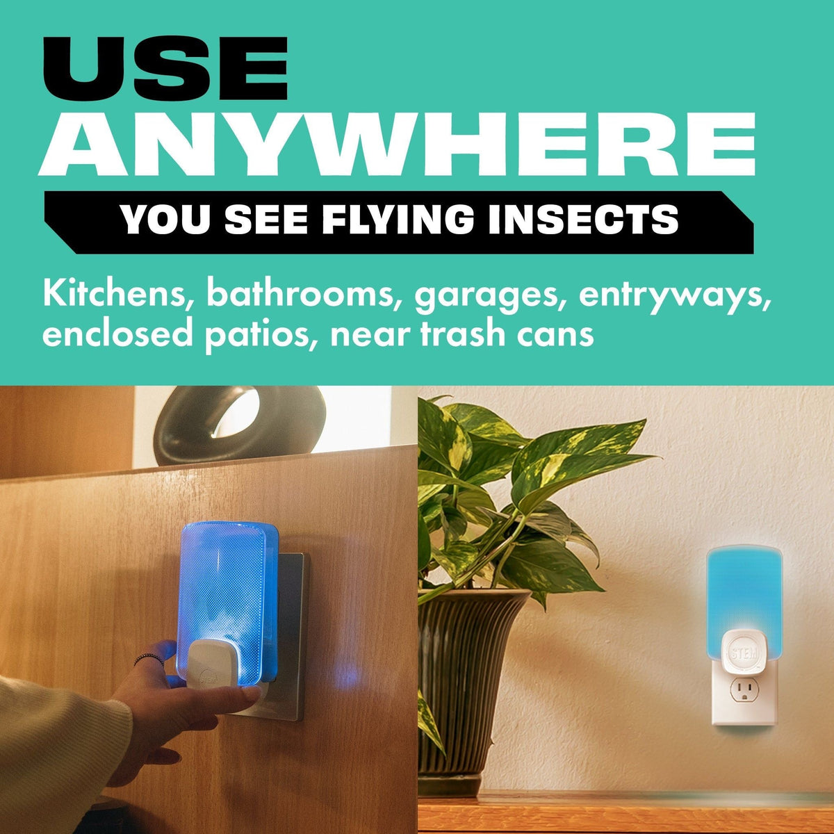 Light Trap Starter Kit for Flies/Mosquitoes/Moths