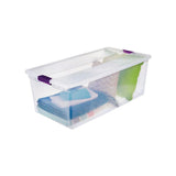ClearView Storage Box with Latched Lid, 104-L