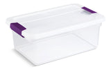ClearView Storage Box with Latched Lid, 14-L
